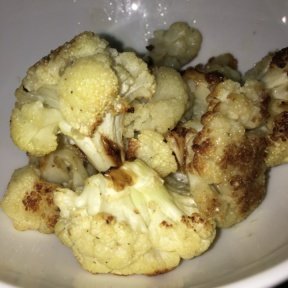 Gluten-free cauliflower from Mediterraneo Restaurant